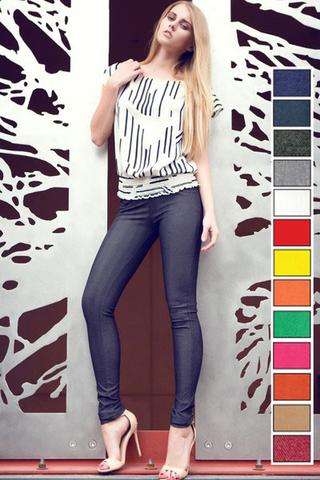 The Hudson Herringbone Jeggings (Choose Your Color)