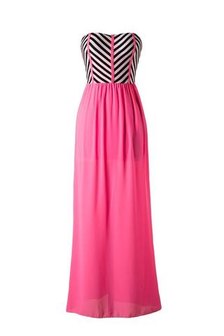 Pretty in Pink Maxi Dress